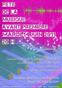 L'affiche de l'évènement.