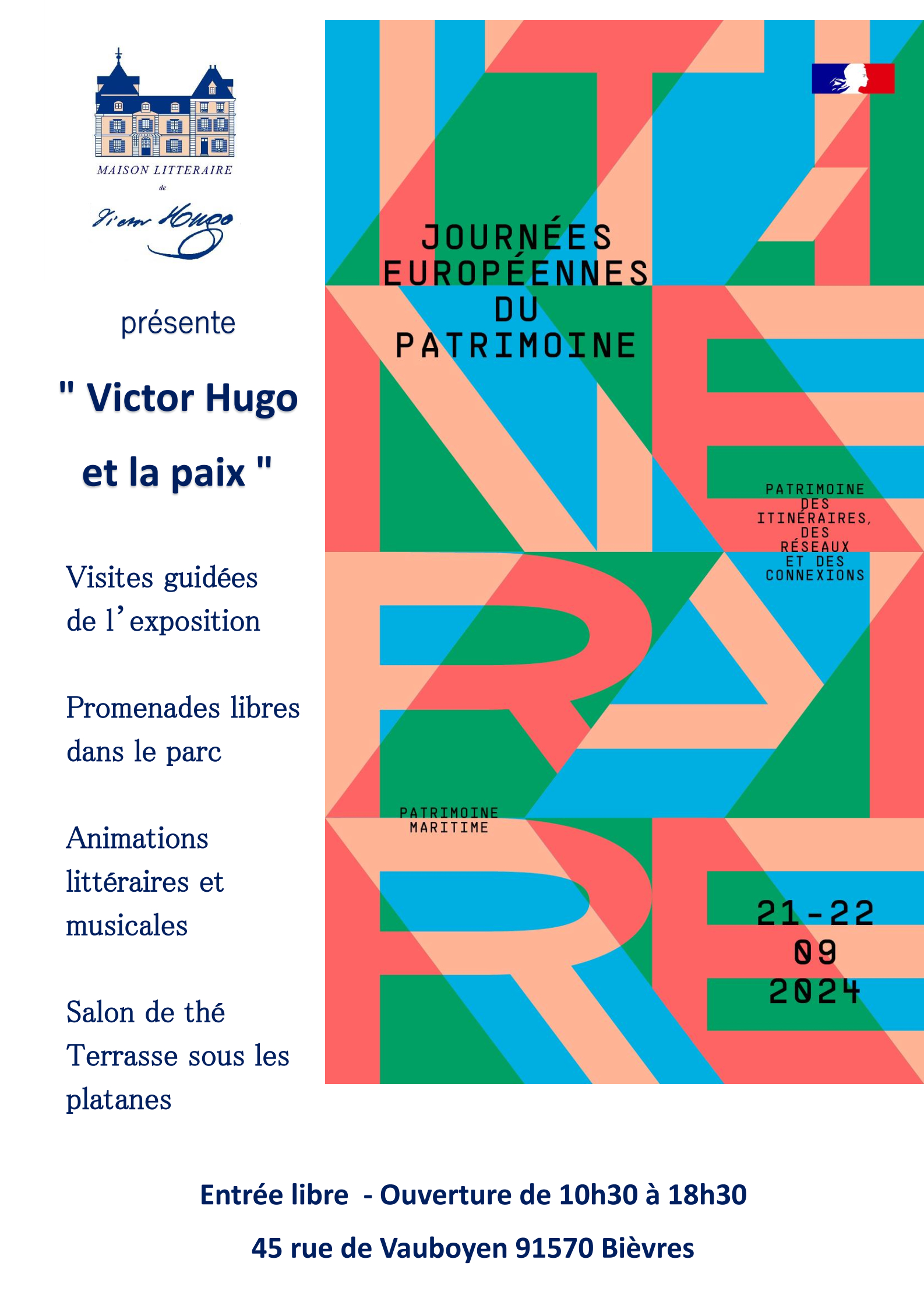 Flyer de l'événement.