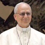 Le pape Léon XIV lors d'une audience avec les médias, le 12 mai 2025. [Edgar Beltrán /Wikimedia CC BY-SA 4.0]