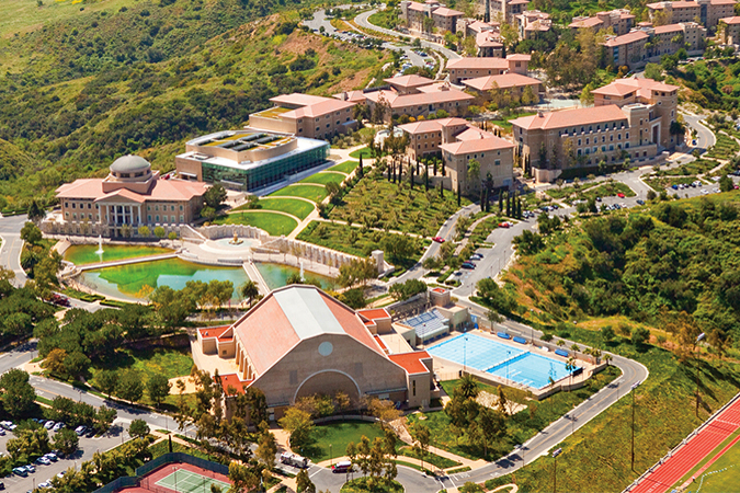 Le campus de l'Université Soka à Aliso Viejo, Californie. [DR]